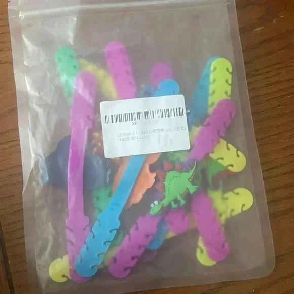 Other - 5 for $20 bundle item -10PCS dinosaur Face Mask Strap Hook Extender Mask Clip